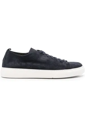 HENDERSON BARACCO Buty, Mężczyzna, Niebieski, 44 EU, Zamsz, Granatowy Zamszowy Sneaker