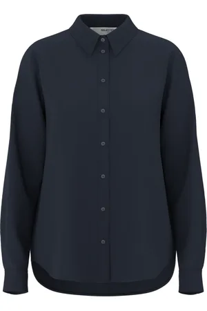 SELECTED Bluzki, Kobieta, Niebieski, S, Shirts
