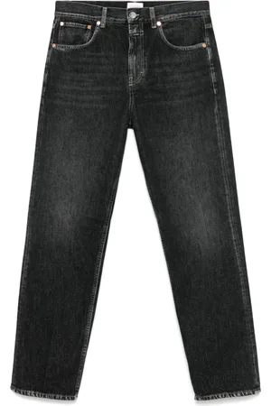 Closed Jeansy, Kobieta, Czarny, W29, Bawełna, Stylowe spodnie Dark Grey Jonta
