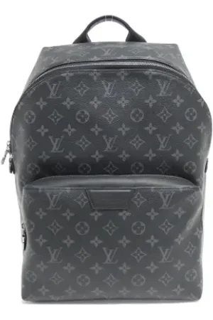 LOUIS VUITTON Pre-owned, unisex, Czarny, ONE SIZE, Len, Pre-owned płócienne torby Louis Vuitton