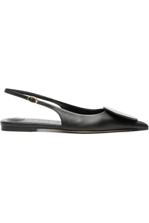 Jacquemus Buty, Kobieta, Czarny, 36 EU, Czarne Sandały Styl Damski Ss 25