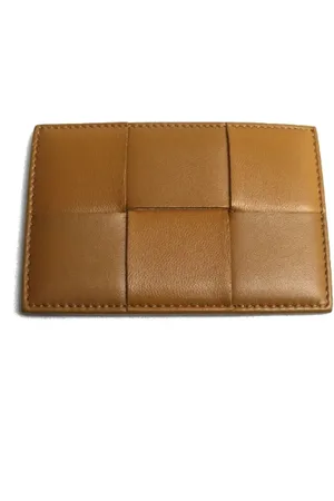 Bottega Veneta Pre-owned, Kobieta, brązowy, ONE SIZE, Skóra, Pre-owned skórzane portfele