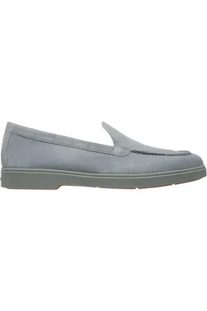 santoni Buty, Kobieta, Niebieski, 38 1/2 EU, Stylowe Mokasyny dla Mężczyzn