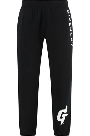 Givenchy Spodnie, Mężczyzna, Czarny, S, Bawełniane Spodnie Sportowe z Kieszeniami
