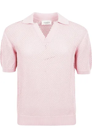 LANEUS Koszulki, Mężczyzna, Różowy, L, Sweter Polo
