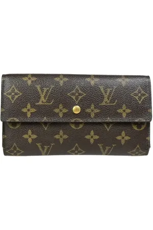 LOUIS VUITTON Pre-owned, Kobieta, brązowy, ONE SIZE, Pre-owned portfele płócienne