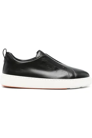 santoni Buty, Mężczyzna, Czarny, 40 EU, Stylowe Sneakersy dla Mężczyzn
