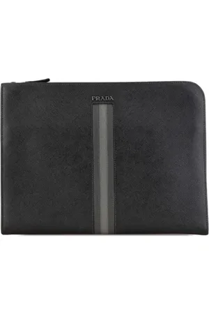 Prada Pre-owned, Kobieta, Czarny, ONE SIZE, Skóra, Pre-owned Leather clutches