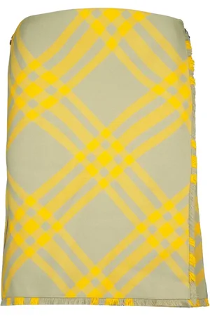 Burberry Spódnice, Kobieta, Wielobarwność, S, Wełniana Spódnica Kilt dla Kobiet