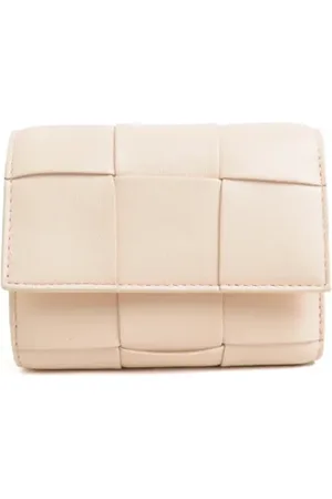 Bottega Veneta Pre-owned, Kobieta, Różowy, ONE SIZE, Skóra, Pre-owned skórzane portfele