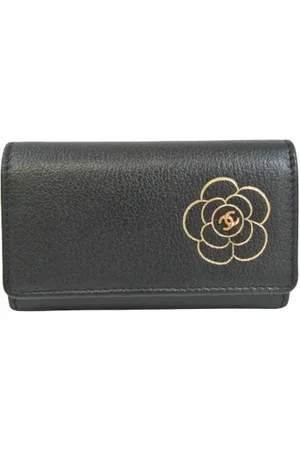 CHANEL Pre-owned, Kobieta, Czarny, ONE SIZE, Skóra, Pre-owned Leather key-holders