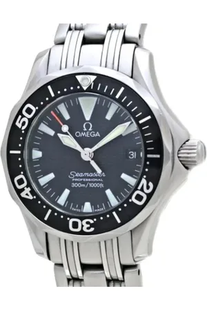 Omega Pre-owned, Kobieta, Czarny, ONE SIZE, Pre-owned Stainless Steel watches