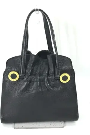 Bvlgari Pre-owned, Kobieta, Czarny, ONE SIZE, Skóra, Pre-owned Skórzane torebki