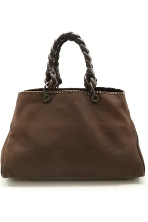 Bottega Veneta Pre-owned, Kobieta, brązowy, ONE SIZE, Skóra, Pre-owned Canvas handbags