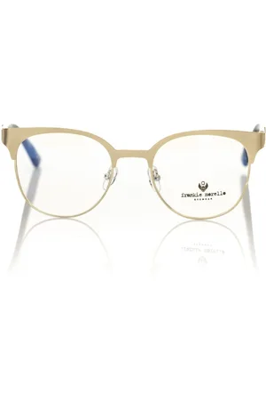 FRANKIE MORELLO Akcesoria, unisex, Beżowy, ONE SIZE, Okulary Clubmaster Metalowe