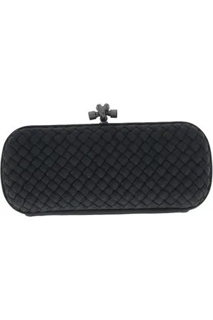 Bottega Veneta Pre-owned, Kobieta, Czarny, ONE SIZE, Pre-owned Fabric clutches