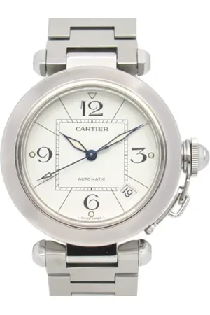 Cartier Pre-owned, Kobieta, Biały, ONE SIZE, Pre-owned Stainless Steel watches