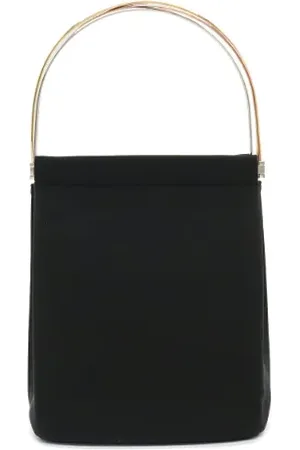 Cartier Pre-owned, Kobieta, Czarny, ONE SIZE, Skóra, Pre-owned Skórzane torebki