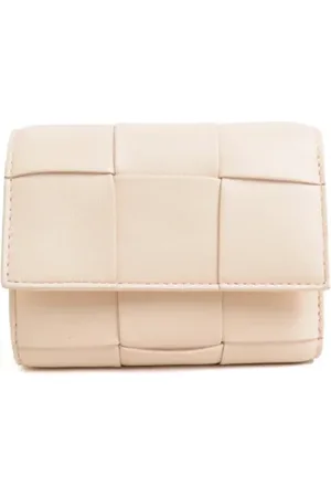 Bottega Veneta Pre-owned, Kobieta, Różowy, ONE SIZE, Skóra, Pre-owned skórzane portfele