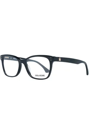 Zadig & Voltaire Akcesoria, Kobieta, Czarny, ONE SIZE, Czarne Okulary Optyczne Kształt Prostokątny