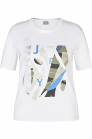 Rabe Koszulki, Kobieta, Biały, S, Stylowa Kolekcja T-shirtów 2003