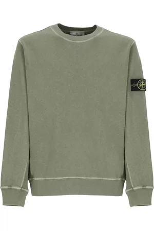 Stone Island Bluzy, Mężczyzna, Zielony, M, Stylowe Swetry Kolekcja