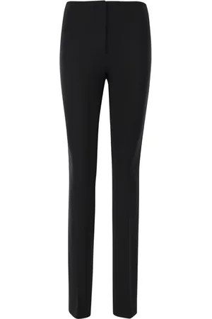 Sportmax Spodnie, Kobieta, Czarny, M, Spodnie Slim Fit z mieszanki wiskozy