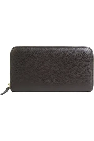 Gucci Pre-owned, Kobieta, brązowy, ONE SIZE, Skóra, Pre-owned skórzane portfele