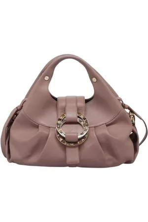 Bvlgari Pre-owned, Kobieta, Różowy, ONE SIZE, Skóra, Pre-owned Skórzane torebki