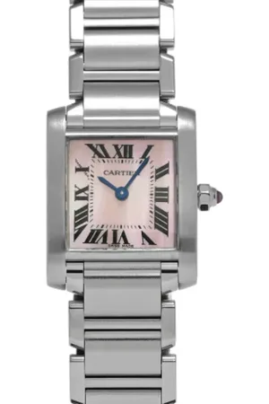 Cartier Pre-owned, Kobieta, Różowy, ONE SIZE, Pre-owned Stainless Steel watches