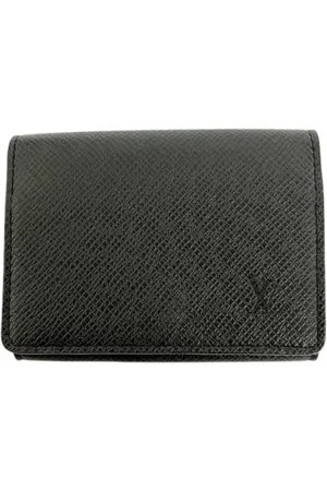 LOUIS VUITTON Pre-owned, Mężczyzna, Czarny, ONE SIZE, Skóra, Pre-owned skórzane portfele