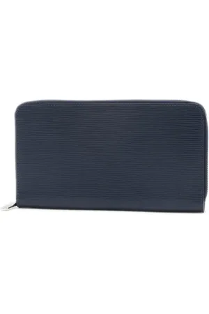 LOUIS VUITTON Pre-owned, Mężczyzna, Niebieski, ONE SIZE, Skóra, Pre-owned skórzane portfele