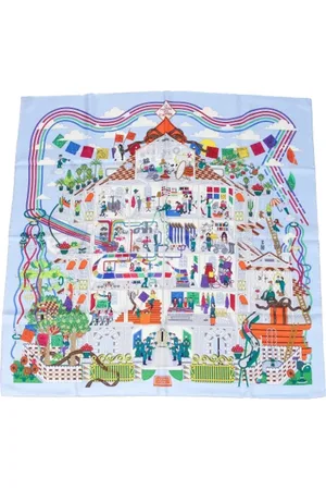 Hermès Pre-owned, Kobieta, Wielobarwność, ONE SIZE, Pre-owned Silk scarves