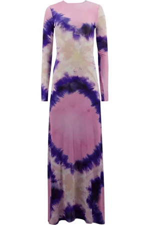 Paco rabanne Sukienki, Kobieta, Wielobarwność, S, Sukienka Tie and Dye z kolekcji letniej