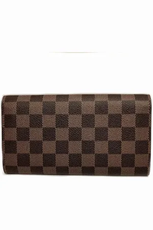LOUIS VUITTON Pre-owned, Kobieta, brązowy, ONE SIZE, Pre-owned portfele płócienne
