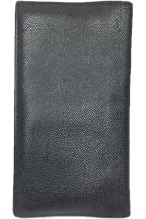 Bvlgari Pre-owned, Kobieta, Czarny, ONE SIZE, Skóra, Pre-owned skórzane portfele