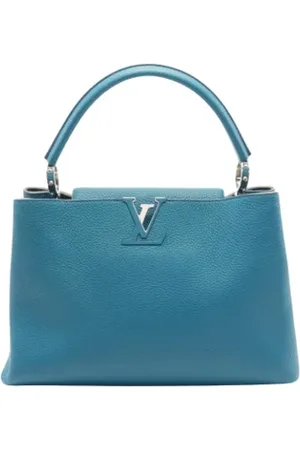 LOUIS VUITTON Pre-owned, Kobieta, Niebieski, ONE SIZE, Skóra, Pre-owned skórzane torby Louis Vuitton