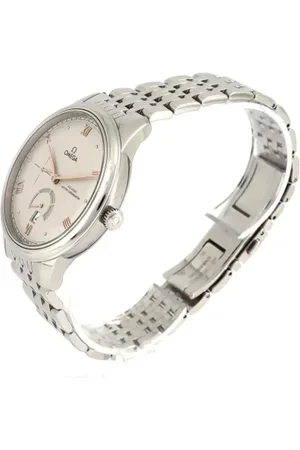 Omega Pre-owned, Mężczyzna, Szary, ONE SIZE, Pre-owned Stainless Steel watches