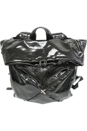 Bottega Veneta Pre-owned, Mężczyzna, Czarny, ONE SIZE, Skóra, Pre-owned Leather backpacks