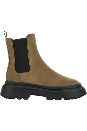 Hogan Buty, Kobieta, brązowy, 36 EU, Eleganckie Beżowe Botki Aw 23