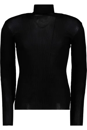 OFF-WHITE Swetry, Mężczyzna, Czarny, S, Stylowy Sweter Helvert