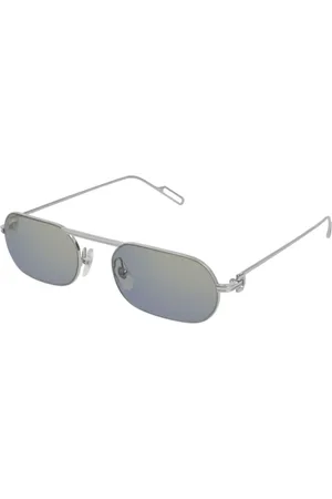 Cartier Akcesoria, unisex, Szary, ONE SIZE, Stylowe okulary przeciwsłoneczne do każdej stylizacji