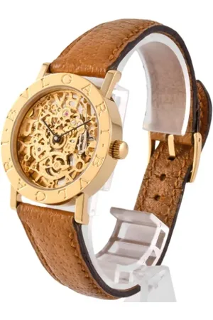 Bvlgari Pre-owned, Mężczyzna, Żółty, ONE SIZE, Pre-owned Gold watches
