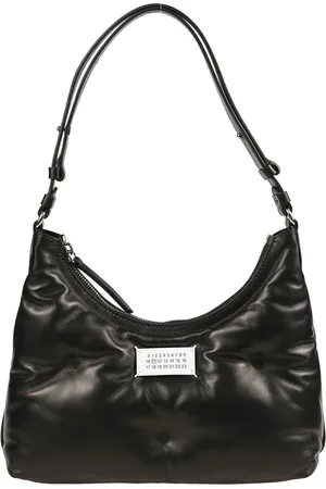Maison Margiela Torebki, Mężczyzna, Czarny, ONE SIZE, Pikowana torba Glam Slam