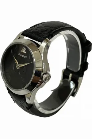 Gucci Pre-owned, Kobieta, Czarny, ONE SIZE, Pre-owned Stainless Steel watches