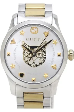 Gucci Pre-owned, Kobieta, Żółty, ONE SIZE, Pre-owned Metal watches