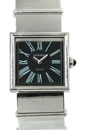 Gucci Pre-owned, Kobieta, Czarny, ONE SIZE, Skóra, Pre-owned Leather watches