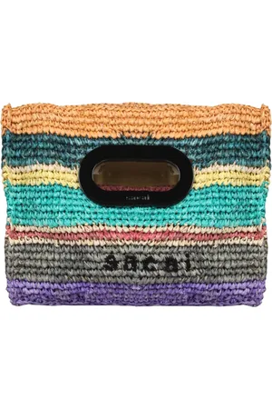 SACAI Torebki, Kobieta, Wielobarwność, ONE SIZE, Paski Raffia Shopper Bag