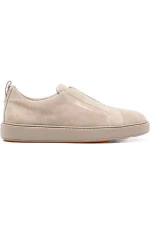 santoni Buty, Mężczyzna, brązowy, 41 1/2 EU, Modne Sneakersy dla Nowoczesnego Stylu