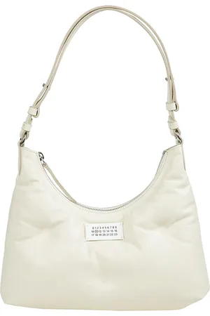 Maison Margiela Torebki, Mężczyzna, Beżowy, ONE SIZE, Pikowana torba Glam Slam